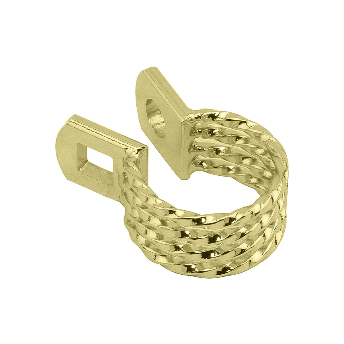 Lowrider Twisted Seatpost ClampOuter Diameter 28.6mm 605 Gold.